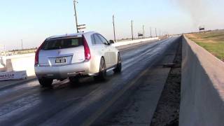 2011 CTSV Wagon Runs 114  127 mph on Michelin PS2 Street Tires [upl. by Eelyrag138]