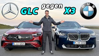 BMW X3 gegen Mercedes GLC Vergleichstest Wer hat das beste SUV [upl. by Carol-Jean]