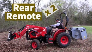 TYM 2515 Tractor OEM Dual Rear Remote Kit Install [upl. by Perceval]