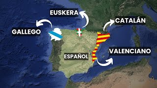 Por Qué en ESPAÑA Se HABLAN VARIOS IDIOMAS  Te lo Explico en 5 Minutos [upl. by Costin521]