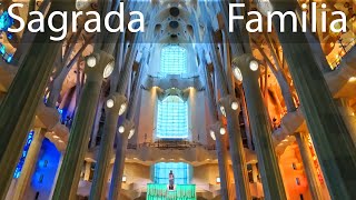 Sagrada Familia Barcelona  magnificent masterpiece by Antoni Gaudí [upl. by Liuqnoj]