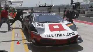 FIA GT1 2011 Navarra Championship Race  Highlights [upl. by Hsiri83]