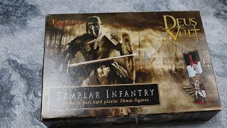 Unboxing Templar Infantry Fireforge games [upl. by Codee622]