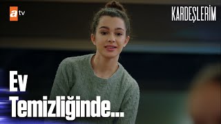 Asiye ev temizliğinde  Kardeşlerim 34 Bölüm [upl. by Atekihs]