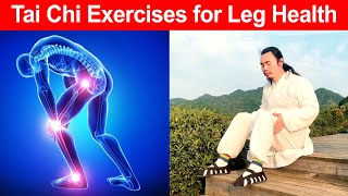 Tai Chi Exercises for Leg Health  Enhance leg flexibility and strength [upl. by Ehttam]