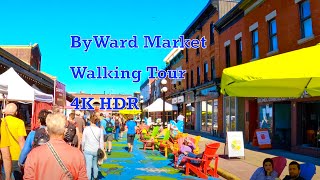 Ottawa Canada🇨🇦 ByWard Market Walking Tour [upl. by Azalea]