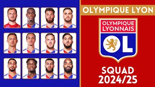 Olympique Lyonnais Squad For Season 202425  Lyon  Roster Insight [upl. by Trisha28]