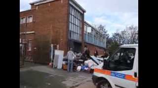 Shernall Street squatters eviction [upl. by Nehgem]