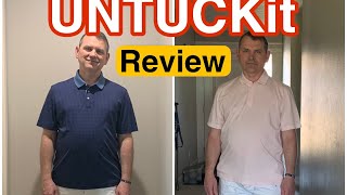 UNTUCKit SHIRT REVIEW Looks Good for MEN josephine gomez [upl. by Ahsilam301]