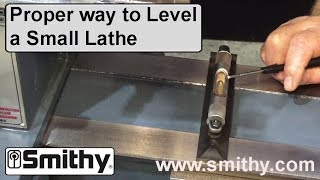 How amp Why  Leveling a Small Lathe  Shown on Granite 3in1 Machine Tool ✓ [upl. by Marybelle]