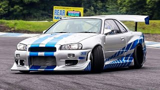 Nissan Skyline R34 Drift Its good for drifting [upl. by Richer]