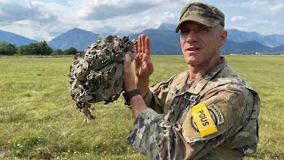 US Army Paratrooper Helmet Inspection by US Army Jump Master [upl. by Aivilys]