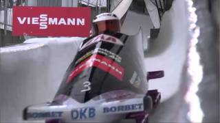 Altenberg WC Womens Bobsleigh Heat 2 January 4 2013 [upl. by Naul]