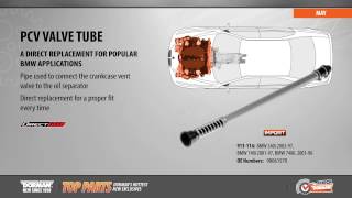 Highlighted part PCV valve tube for select BMW models [upl. by Esilehc]