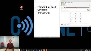 Bria Desktop Forward a Call Without Answering it [upl. by Aldwon]