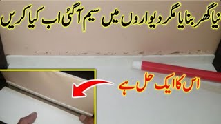 Wall seepage solution for old house  Wall seepage repair  seepage solution [upl. by Tnelc]