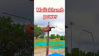 Mallakhamb power 💪mallakhamb monunetamfitness [upl. by Harutek892]