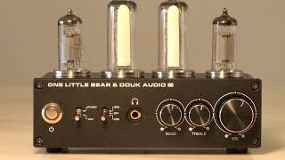 Douk Audio T9 HiFi Magic 6E2 Vacuum Tube Stereo Preamp MMMC Phono Stage for Turntable Amp [upl. by Eirruc118]