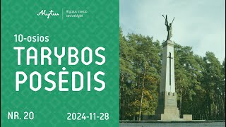 Alytaus miesto savivaldybės 10 tarybos 20 posėdis 20241128 Tiesioginis srautas [upl. by Jamin]