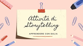 Attività di Storytelling [upl. by Ehlke]