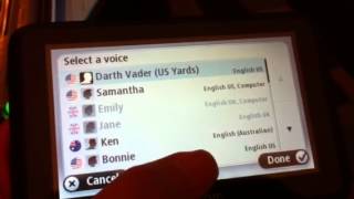 Darth Vader TomTom voice GPS [upl. by Ati648]