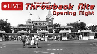 🔴 NEW Throwback Nite at Disneyland  Opening Night 2023 [upl. by Nyletak]