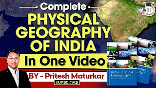 Best Video to Understand Physical Geography of India  UPSC GS1 amp Geography Optional [upl. by Becki]