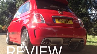 Review  Abarth 595 Competizione 180 Bhp [upl. by Ainwat]