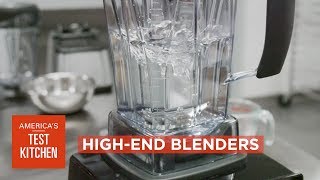 Equipment Review Best HighEnd Blenders Vitamix Blendtec KitchenAid Breville amp Testing Winners [upl. by Onid]