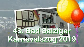 Bad Salziger Karnevalszug 2019 [upl. by Damales827]