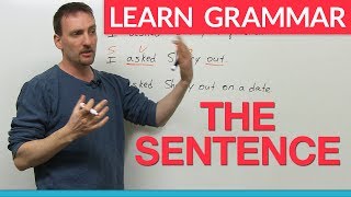 Learn English Grammar The Sentence [upl. by Onurb]