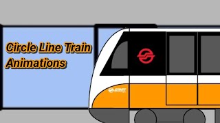 Circle Line Train Animations [upl. by Bresee]