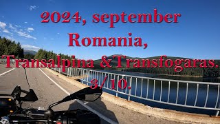 Romanian Tour 2024 in early september TransalpinaampTransfogaras 310 [upl. by Sykleb595]