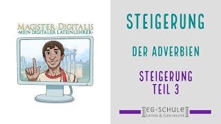 Einführung Steigerung der Adverbien Steigerung Teil 3 [upl. by Juley685]