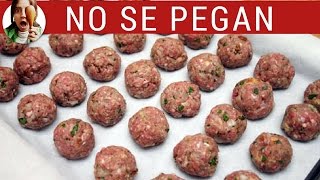 Albóndigas secreto de mi madre para congelarlas sin que se peguen  Paulina Cocina T02 13 [upl. by Thorndike]