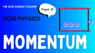 GCSE Physics Momentum AQA OCR Edexcel  The GCSE Science Teacher [upl. by Leirbag]