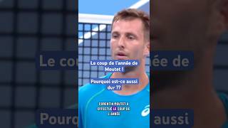 🎾Le coup de l’année de Corentin Moutet  Pourquoi estce aussi difficile  laurentrochette [upl. by Audly]