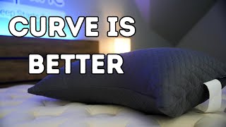 Sidney Sleep Pillow Review Curved Pillow for Side and Back Sleepers Pros and Cons [upl. by Kusin311]