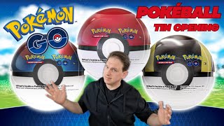 Best Pokémon item i ever bought Pokéball tin with Pokémon Go cards [upl. by Lindley971]