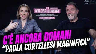 Cè ancora domani Valerio Mastandrea quotChe fatica fare il cattivo con Paola Cortellesiquot [upl. by Assylla]