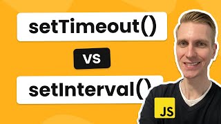 Timers in JavaScript setTimeout amp setInterval [upl. by Eivod]