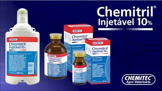 Antibiótico Chemitril® Injetável 10  Chemitec® [upl. by Nikola936]