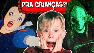 6 Filmes INFANTIS que dão MUITO MEDO 🍭 👻 [upl. by Hayotal]