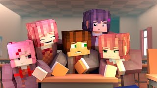 Doki Doki Forever  DDLC MINECRAFT ANIMATION  Song by OR3O [upl. by Ingeberg]