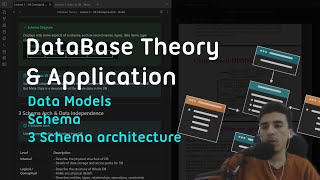 Database Theory  Data Models Schema 3 Schema architecture [upl. by White272]