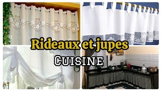 idées et astuces pour rideaux de cuisine et jupes lavabo [upl. by Eneluqcaj]