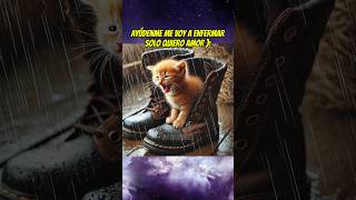 Le gatito abandonado en una bota 😔🥹 shortsviral gatitos babycat kitten gatos [upl. by Tillion]