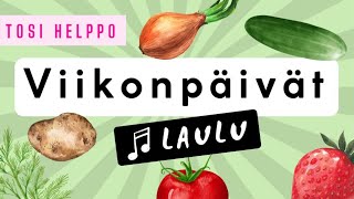 Viikonpäivät  Laulu [upl. by Rramahs]