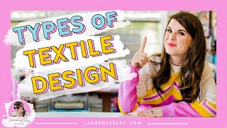 TYPES OF TEXTILE DESIGN What are the different types of Textile Design [upl. by Autry370]