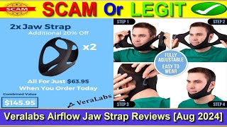 Veralabs Airflow Jaw Strap Reviews Aug 2024 Is It A Worthful Product  Product Review [upl. by Demetre]